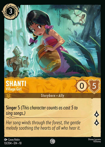 13/204·EN·10 Shanti - Village Girl (Common)