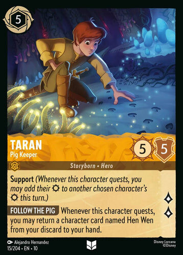 15/204·EN·10 Taran - Pig Keeper (Uncommon)