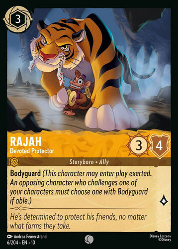 6/204·EN·10 Rajah - Devoted Protector (Common)