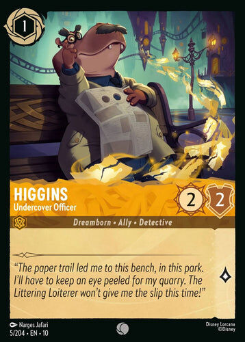 5/204·EN·10 Higgins - Undercover Officer (Common)