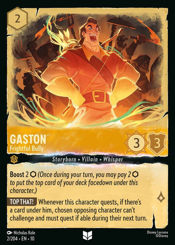 2/204·EN·10 Gaston - Frightful Bully (Uncommon)