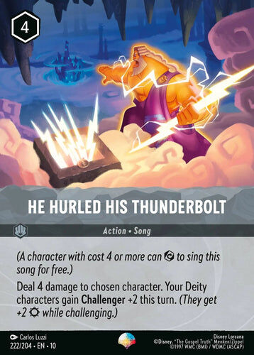 222/204·EN·10 Hurled His Thunderbolt (Epic)