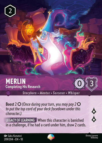 209/204·EN·10 Merlin - Completing His Research (Epic)