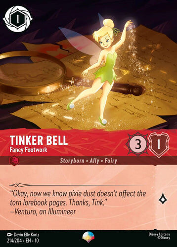 214/204·EN·10 Tinker Bell - Fancy Footwork (Epic)
