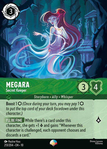 213/204·EN·10 Megara - Secret Keeper (Epic)