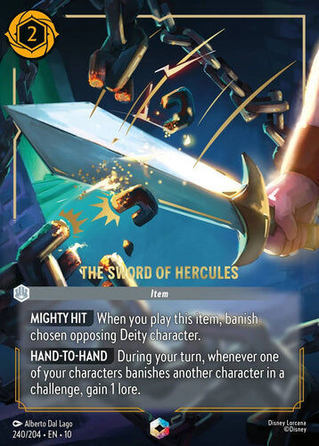 240/204·EN·10 The Sword of Hercules (Eachanted)