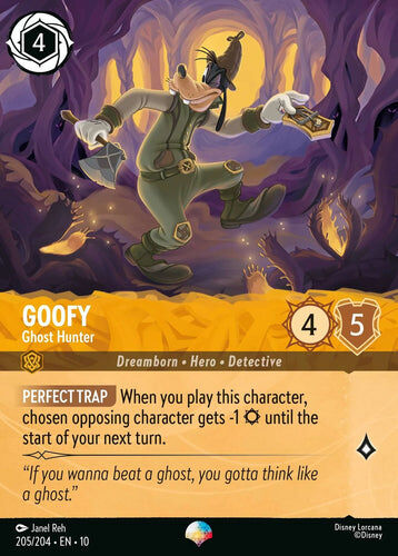 205/204·EN·10 Goofy - Ghost Hunter (Epic)