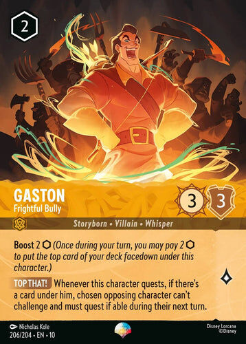 206/204·EN·10 Gaston - Frightful Bully (Epic)