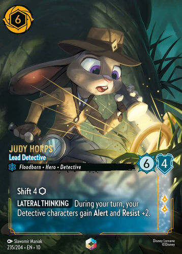 235/204·EN·10 Judy Hopps - Lead Detective (Eachanted)