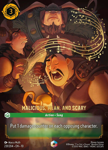 231/204·EN·10 Malicious, Mean, and Scary (Eachanted)
