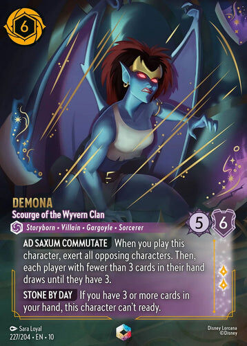 227/204·EN·10 Demona - Scourge of the Wyvern Clan (Eachanted)