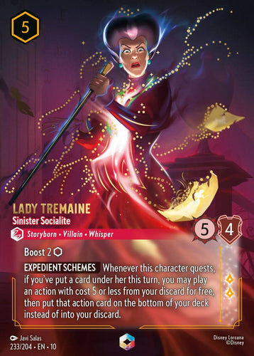 233/204·EN·10 Lady Tremaine - Sinister Socialite (Eachanted)