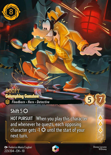 223/204·EN·10 Goofy - Galumphing Gumshoe (Eachanted)