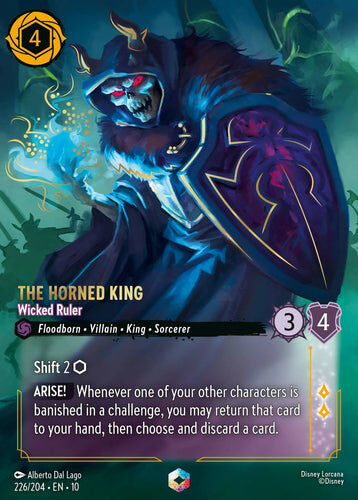 226/204·EN·10 The Horned King - Wicked Ruler (Eachanted)