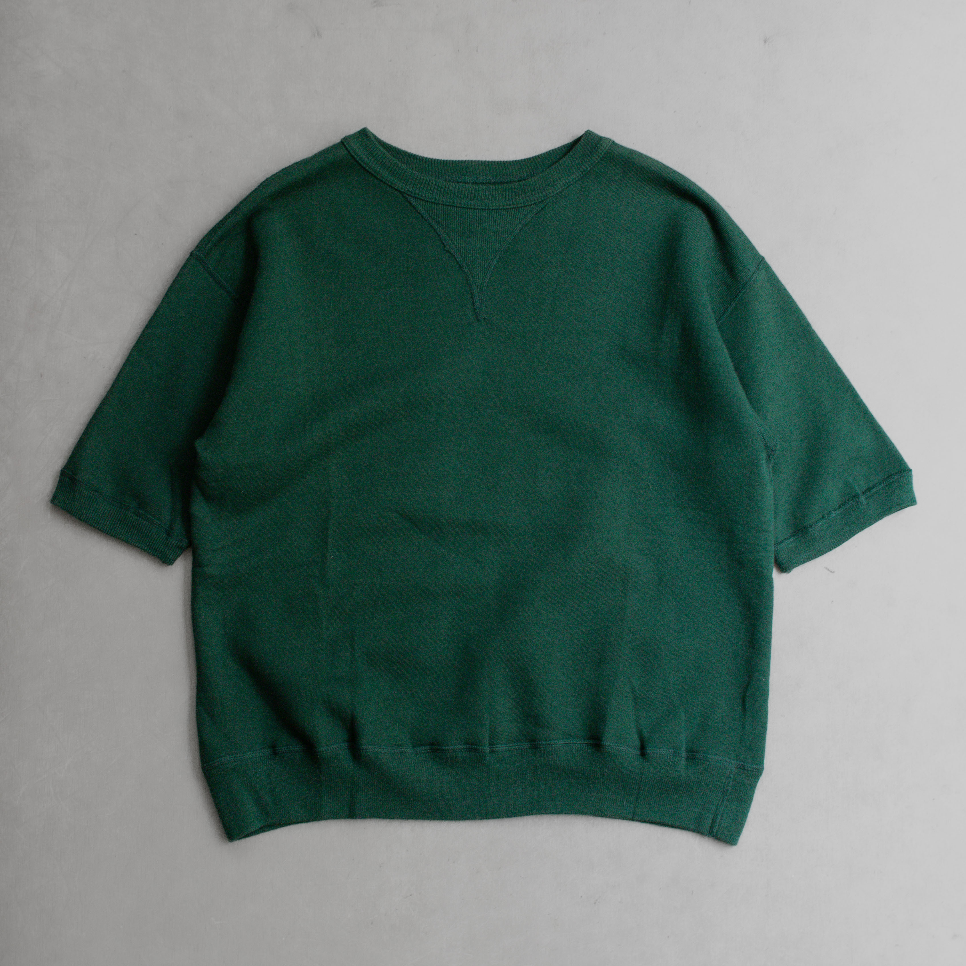 50S SINGLE V S/S SWEATSHIRT 美國 墨綠色 拉克蘭 短袖 大學T