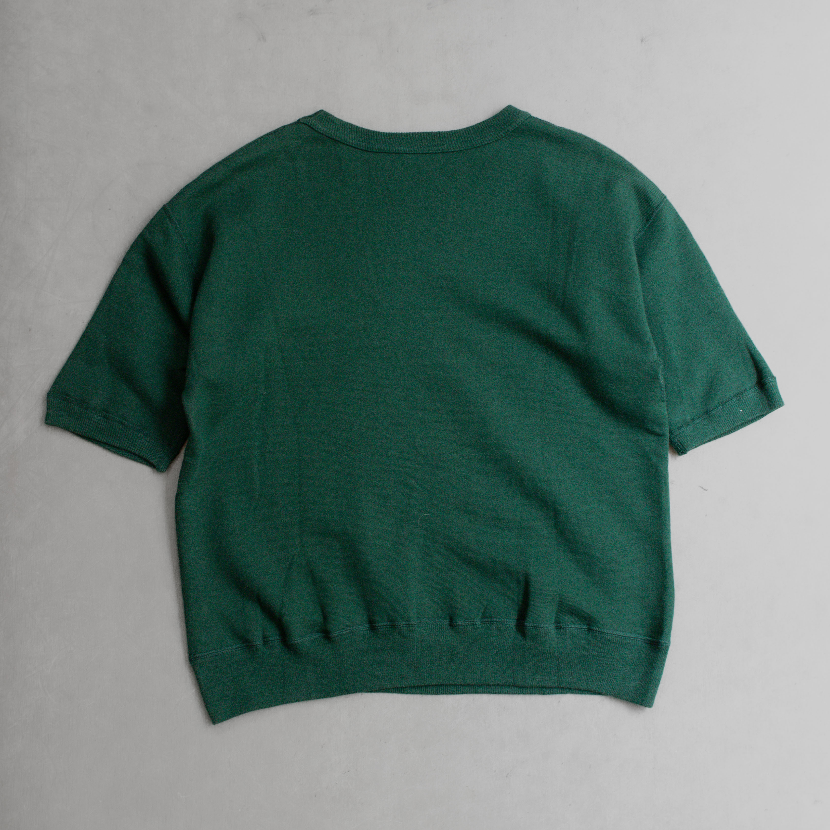 50S SINGLE V S/S SWEATSHIRT 美國 墨綠色 拉克蘭 短袖 大學T