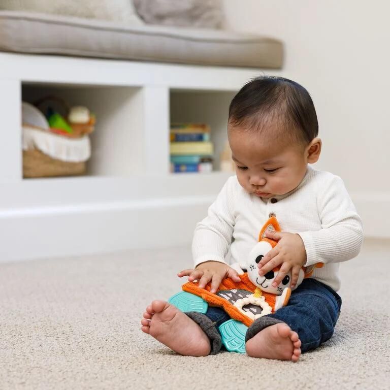 INFANTINO Go Gaga 系列狐狸牙膠布偶
