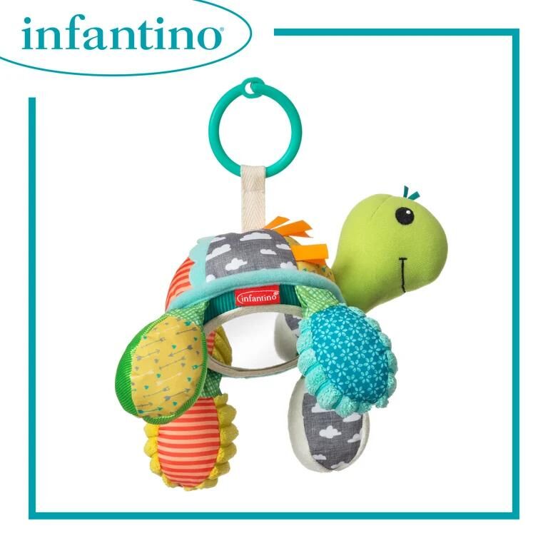INFANTINO Go Gaga 系列鏡子布偶 小海龜