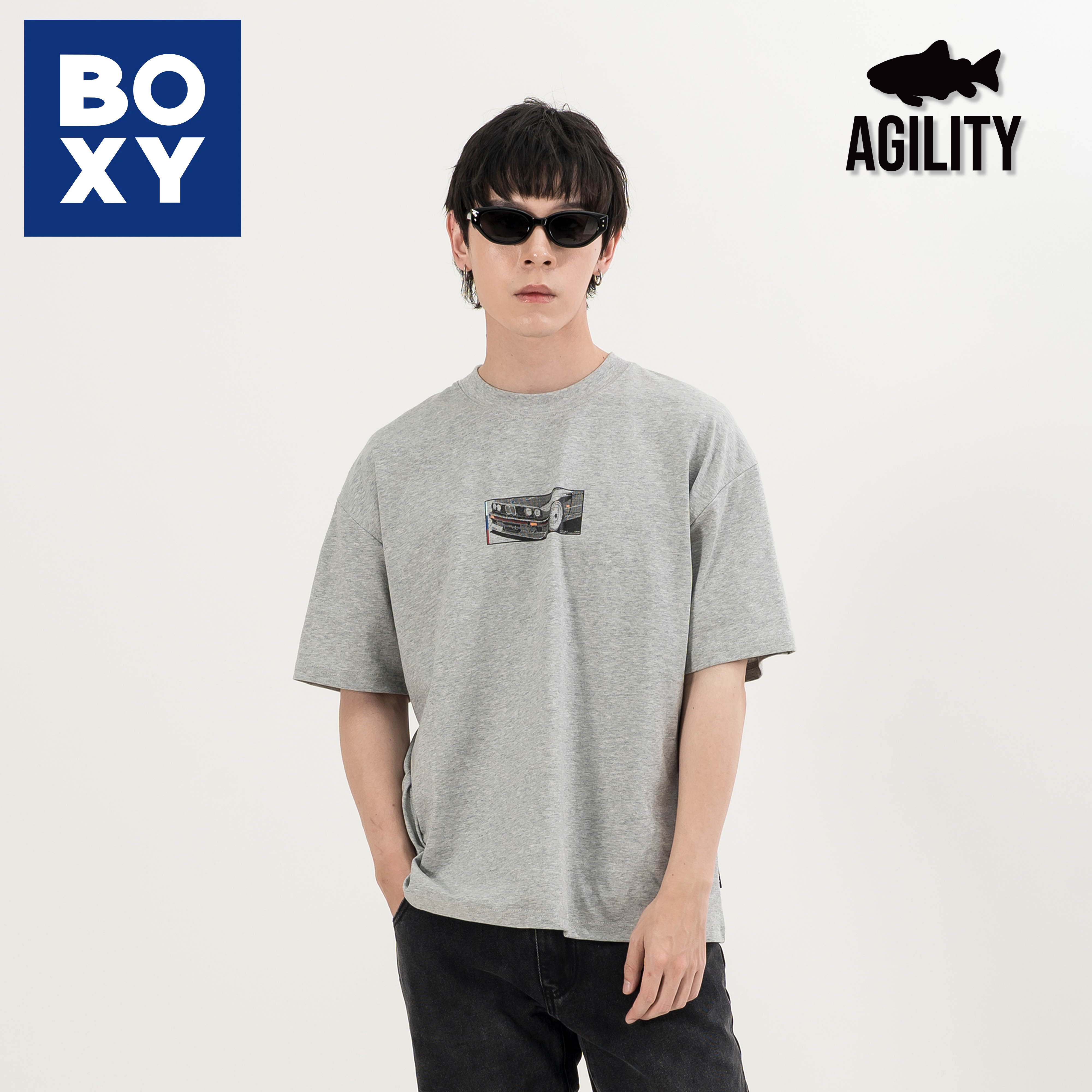 AGILITY Sorona® Boxy Tee / BIMMER 抗菌涼感 寬短 短袖Tee [SR0-BT-BM]