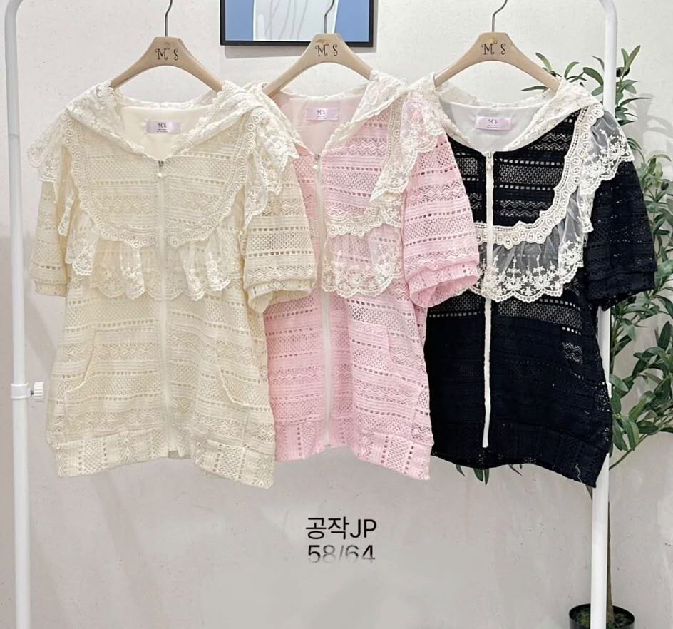 [限量]M104  lace 外套  胸 42   長 25   $449(一口價)