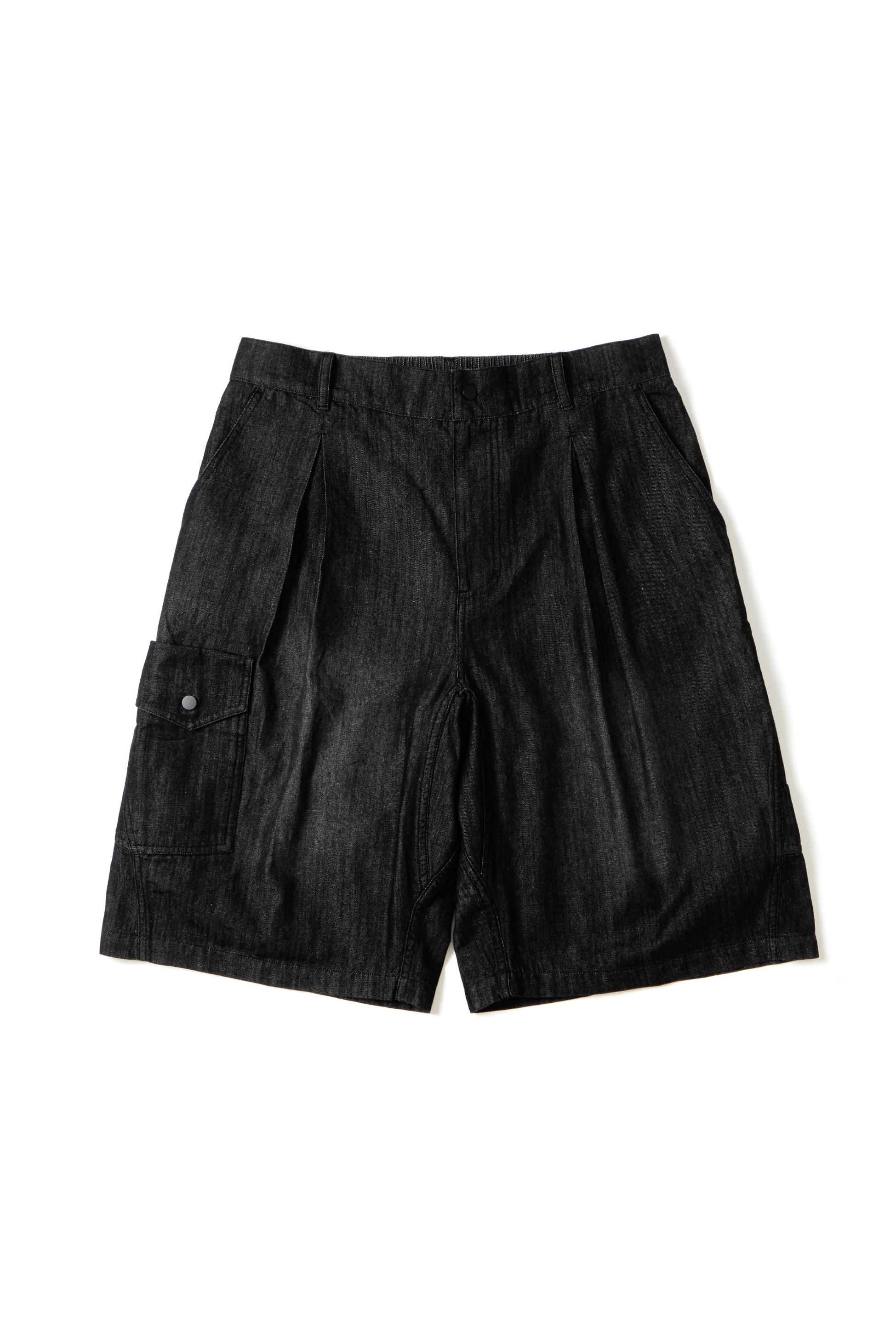 WISDOM WASHED DENIM SHORTS