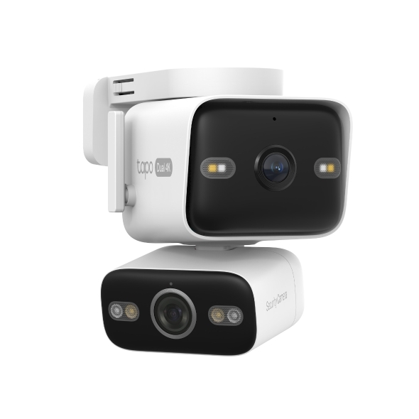 TP-Link Tapo C575D 4K 8MP 雙鏡頭旋轉式戶外 Wi-Fi 攝影機