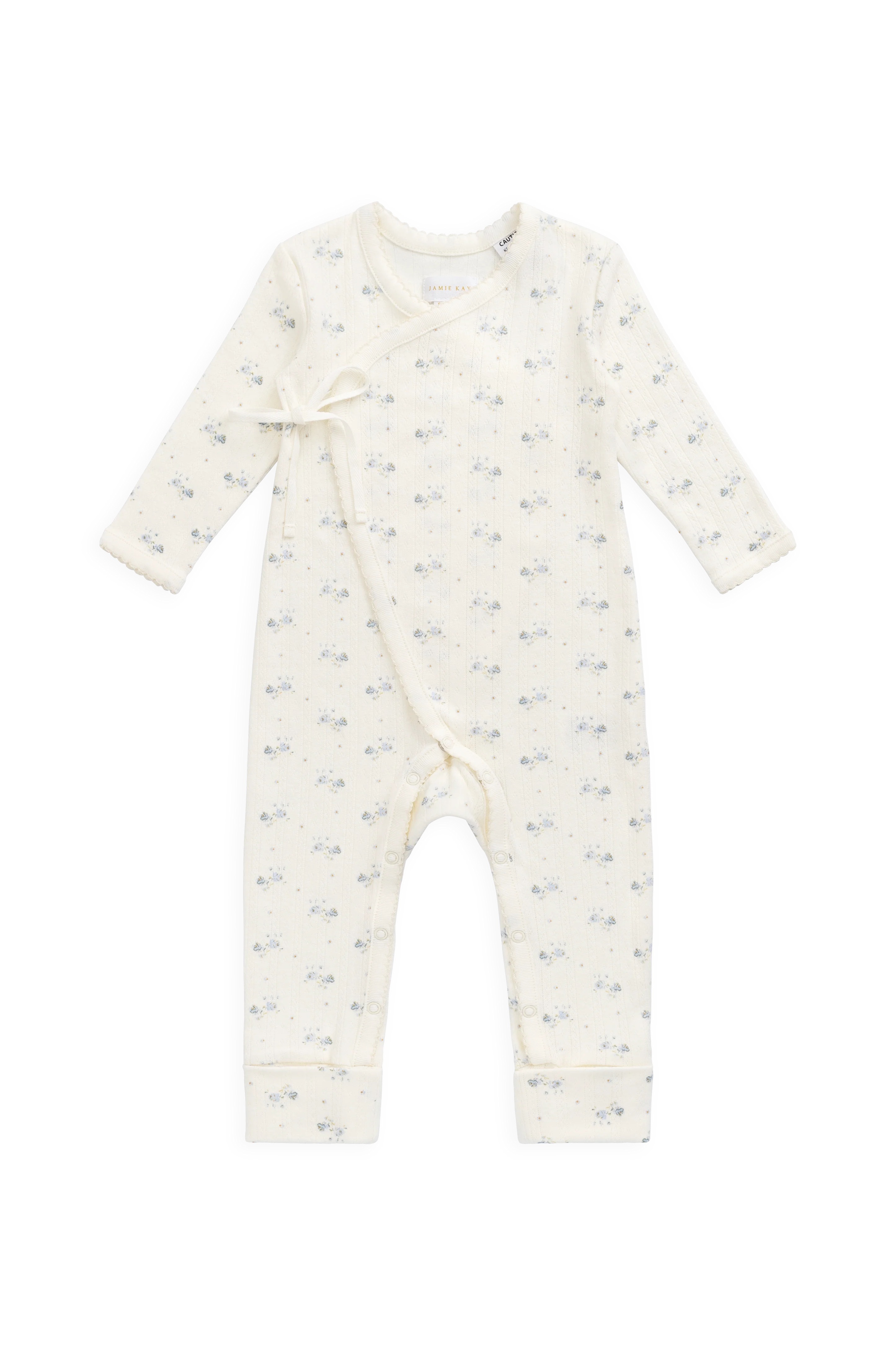 【預購】JAMIE KAY -Organic Cotton Pointelle Estelle Onepiece（Molly Blue）