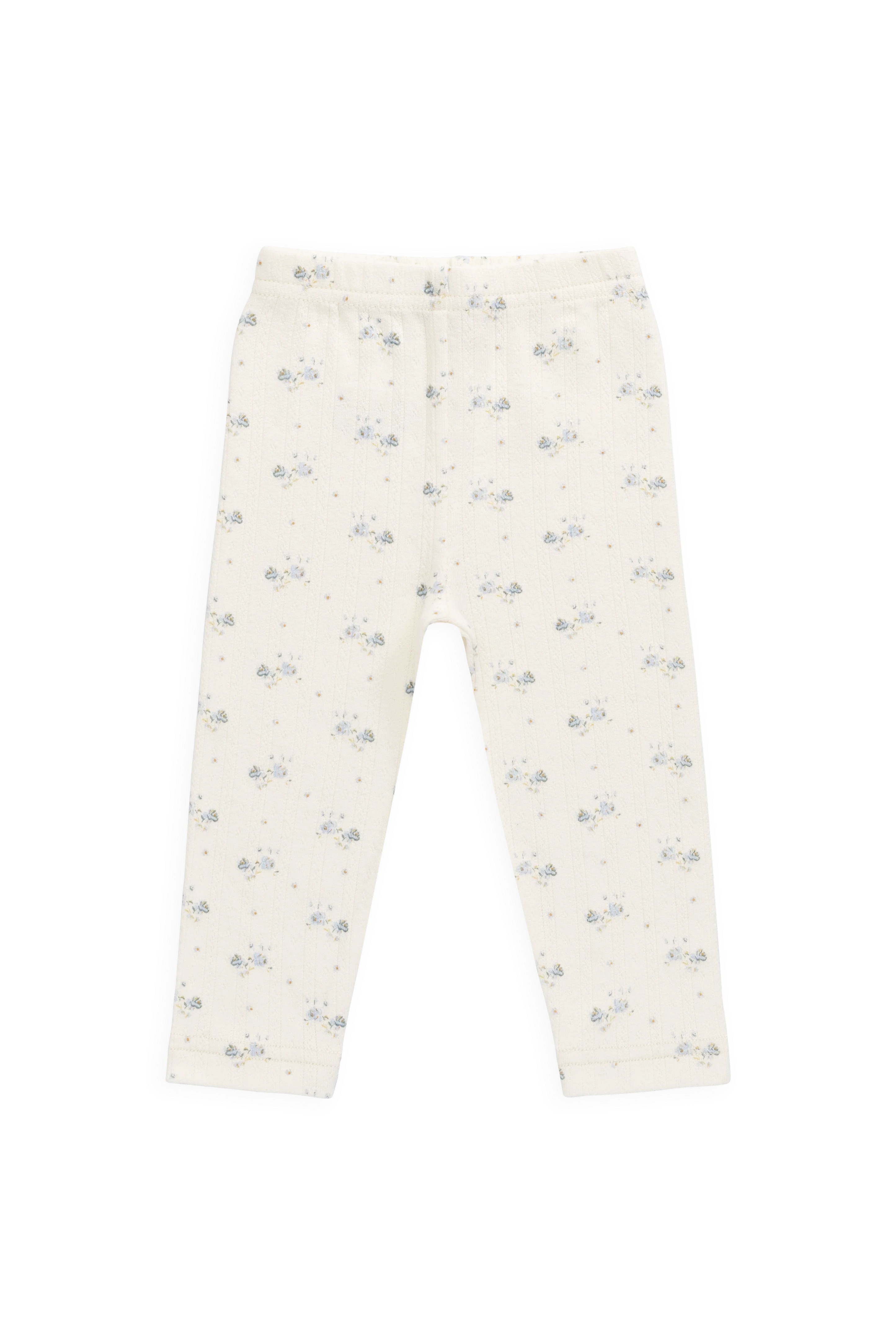【預購】JAMIE KAY -Organic Cotton Pointelle Everyday Legging（Molly Blue）