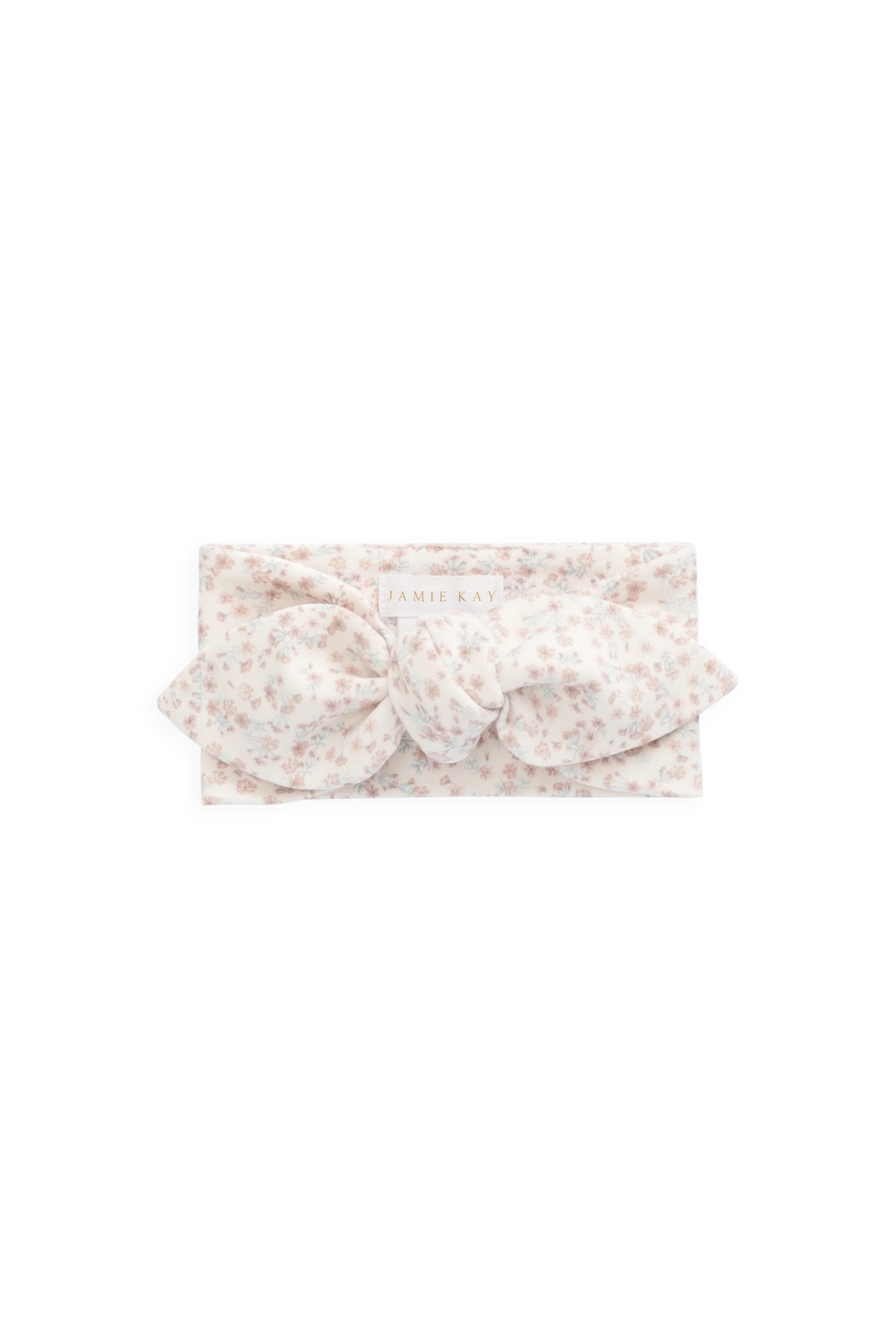 【預購】JAMIE KAY -Organic Cotton Headband（Posy Milk）