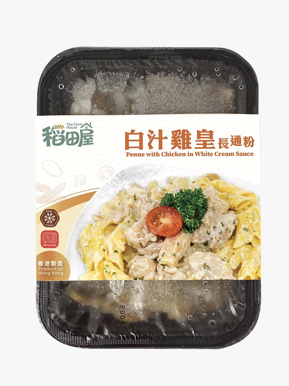 【急凍貨】稻田屋 白汁雞皇長通粉 香港製造