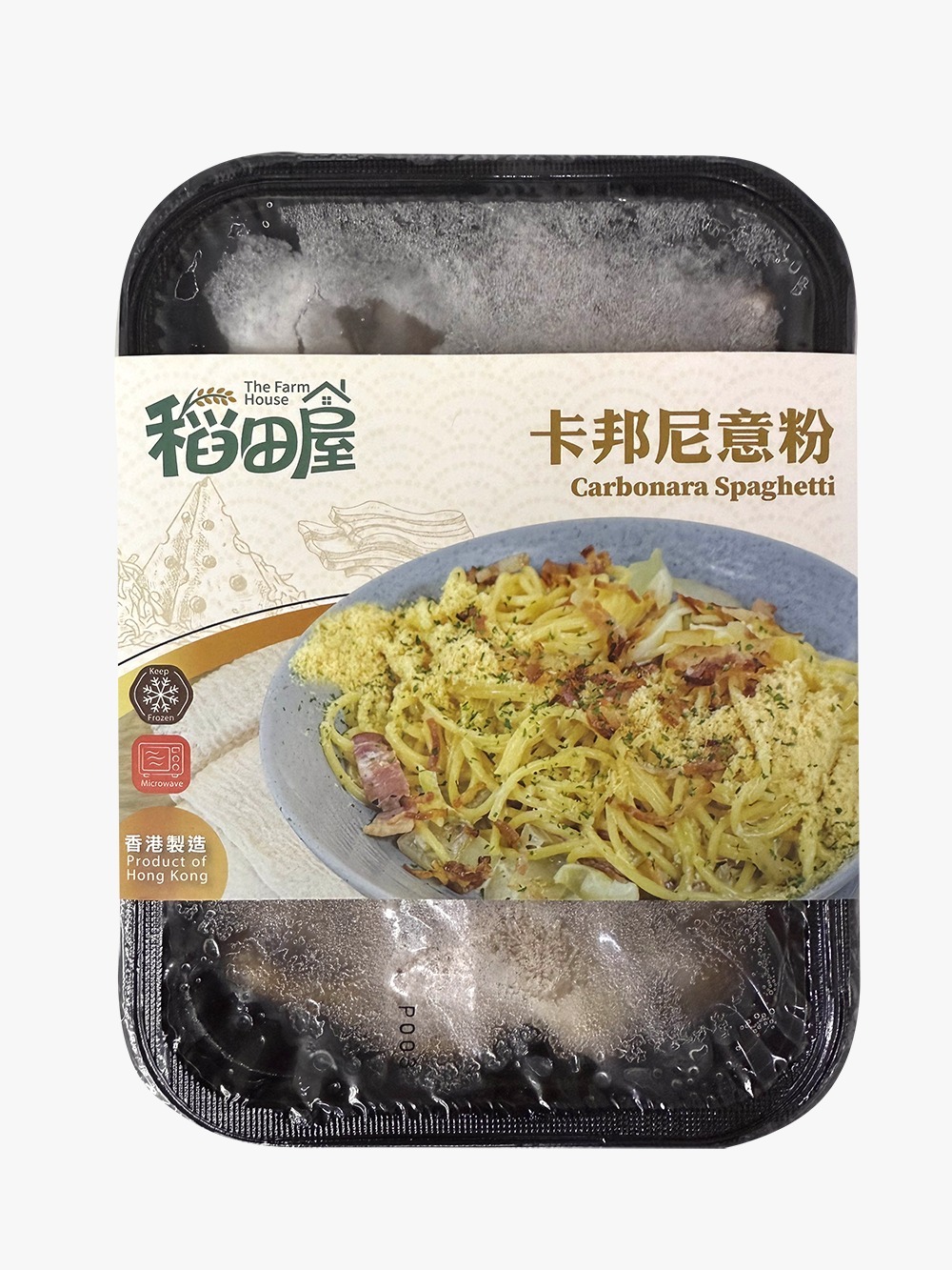 【急凍貨】稻田屋 卡邦尼意粉 香港製造