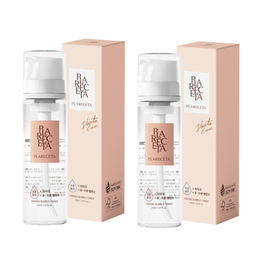 BU003 PLARECETA 胎盤緊緻泡泡爽膚水 150ml 一套2件 EXP: 2028-05-31