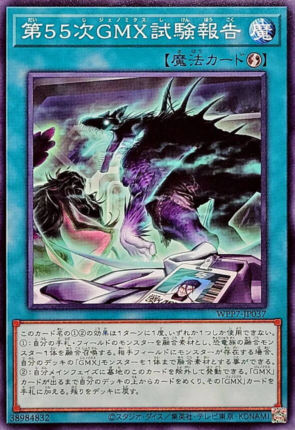 WPP7-JP037 第55次GMX試験報告