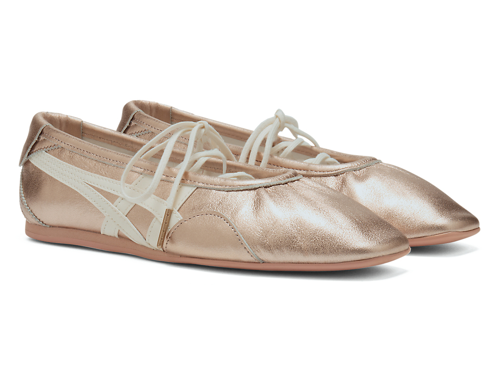 Onitsuka Tiger GYMNARINA 芭蕾舞鞋 玫瑰金