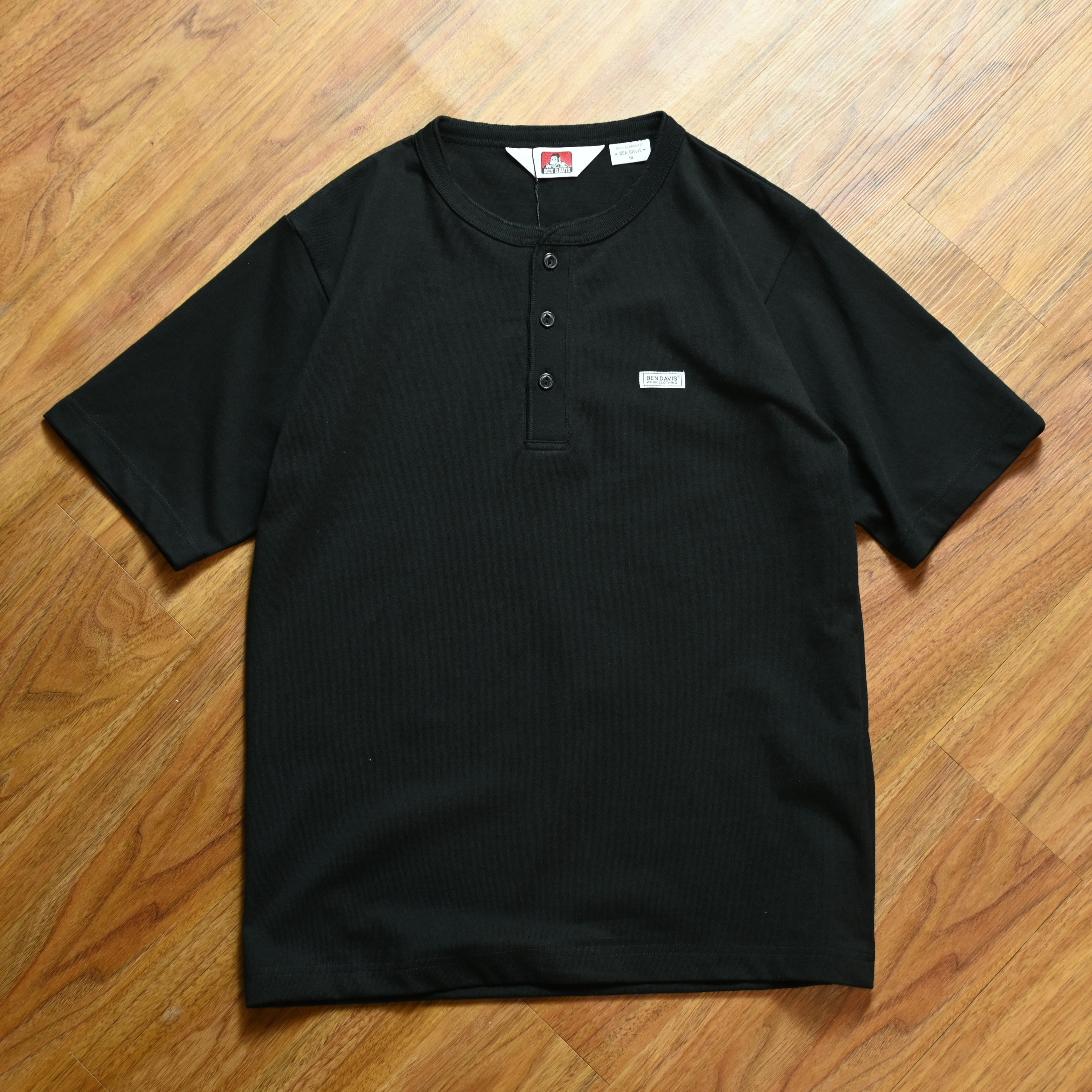 Ben Davis JP Label Henley Tee