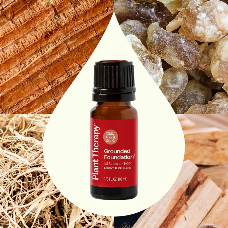 [脈輪能量糸列］Plant Therapy 接地的基礎 複方精油 10ml