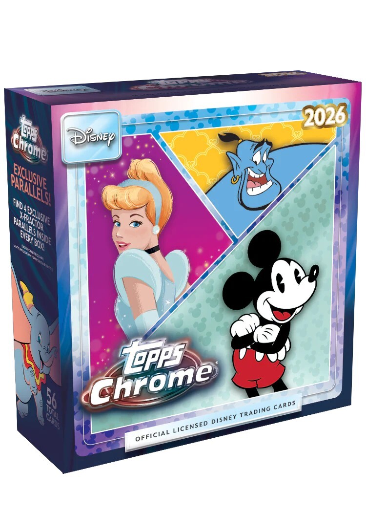 【Ares Breaks】2026 Topps Chrome® Disney - Mega Box