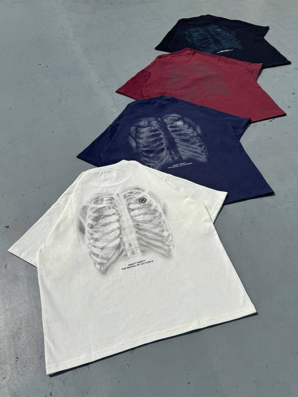 【9090】0627發售新品 X-ray Bone Tee
