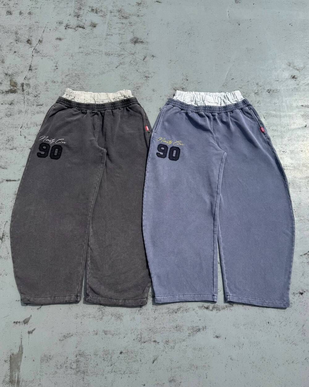 【9090】0627發售新品 90 Number Layered Sweat pants
