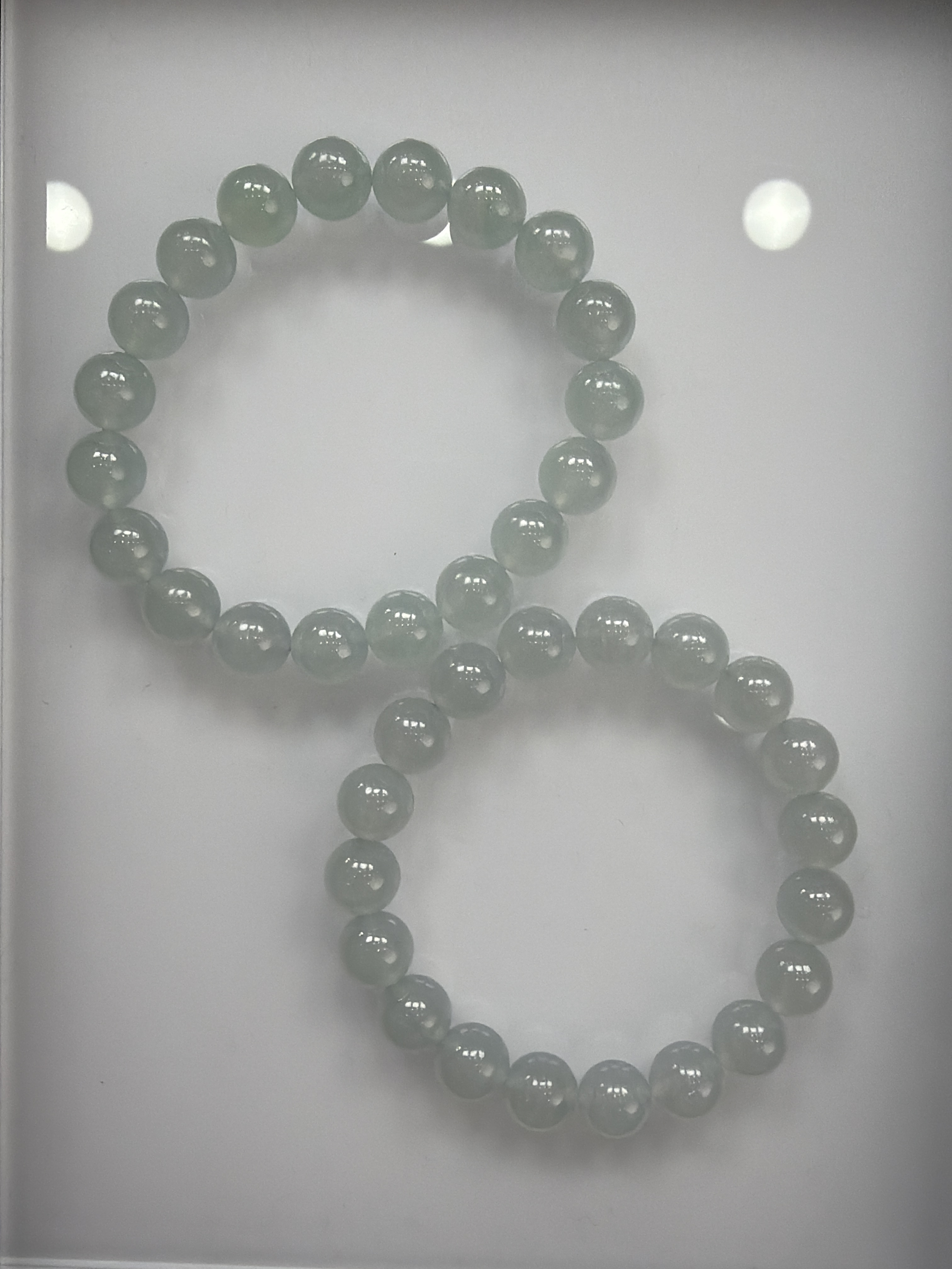 UB79 高冰翡翠手串 約10mm (TT6689) **連證書