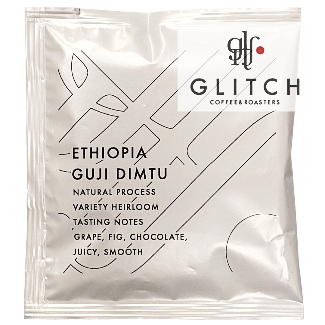 東京 Glitch 埃塞俄比亞 Guji Dimtu 日曬 淺烘焙 掛耳包（5個 x 12g）