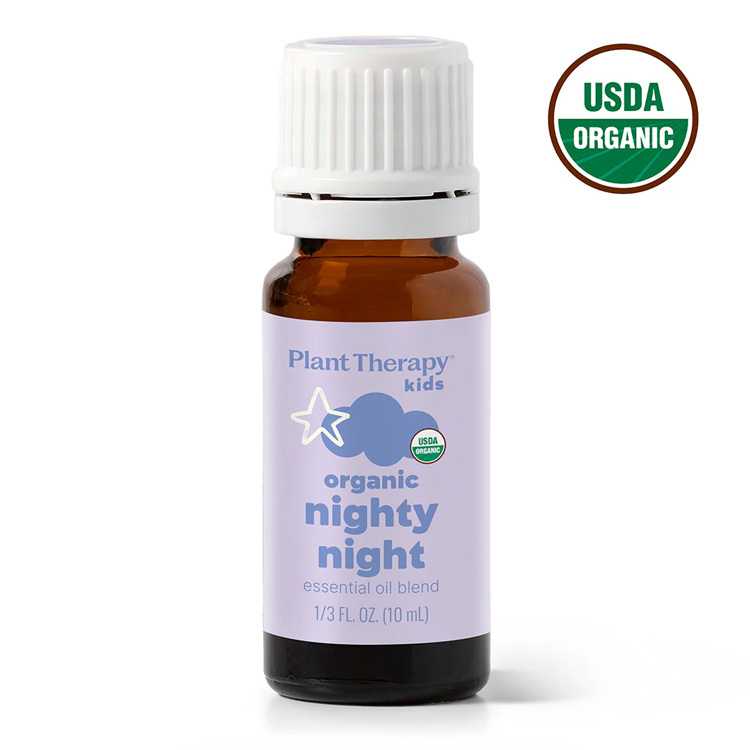 ［助眠伴侶］美國 Plant Therapy Nighty Night 有機 KidSafe® 甜睡減壓精油 - 10ml