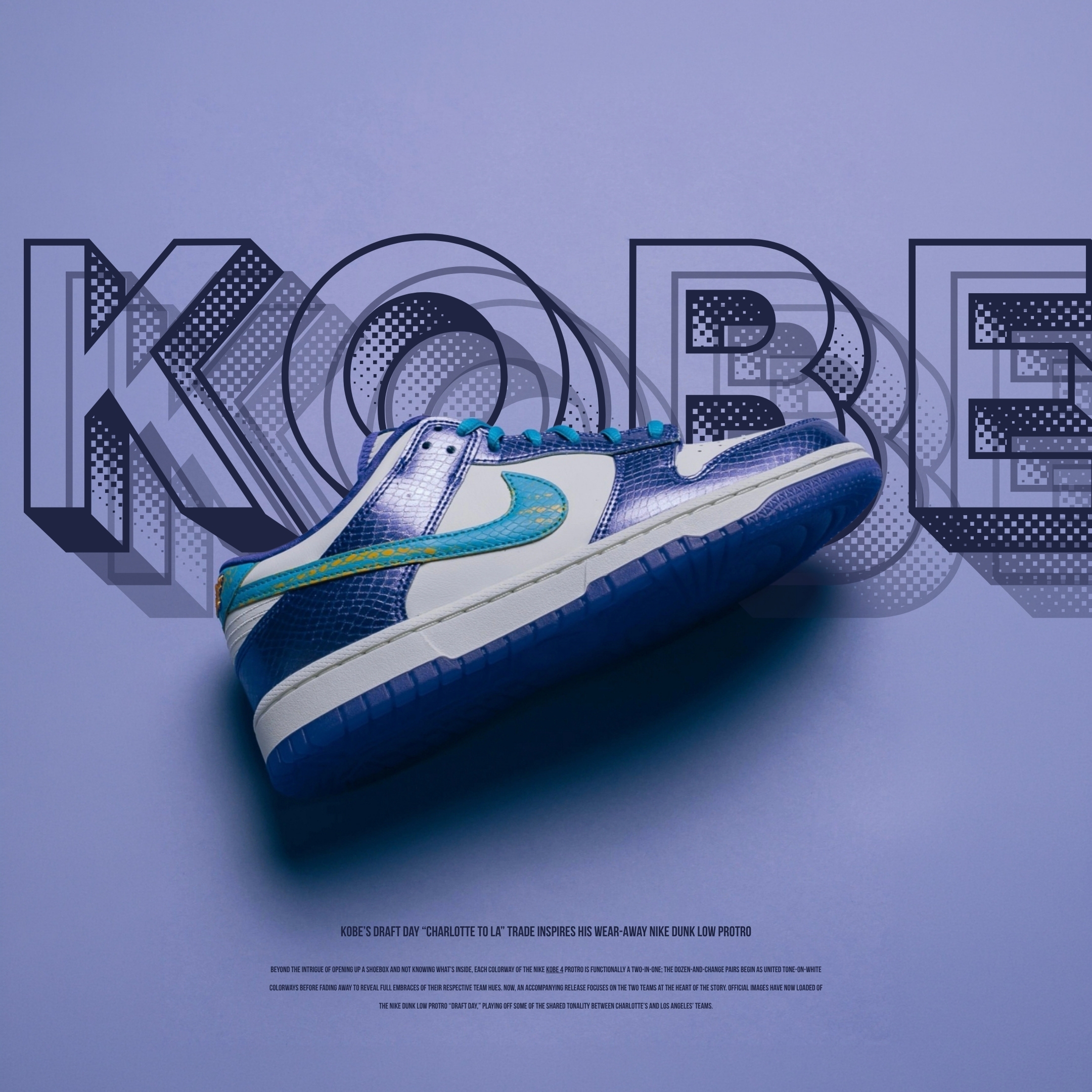 NICEDAY 代購 Kobe Bryant x Nike Dunk Low 科比 聯名 紫色 藍 選秀 新秀 紀念款 IM0586-500