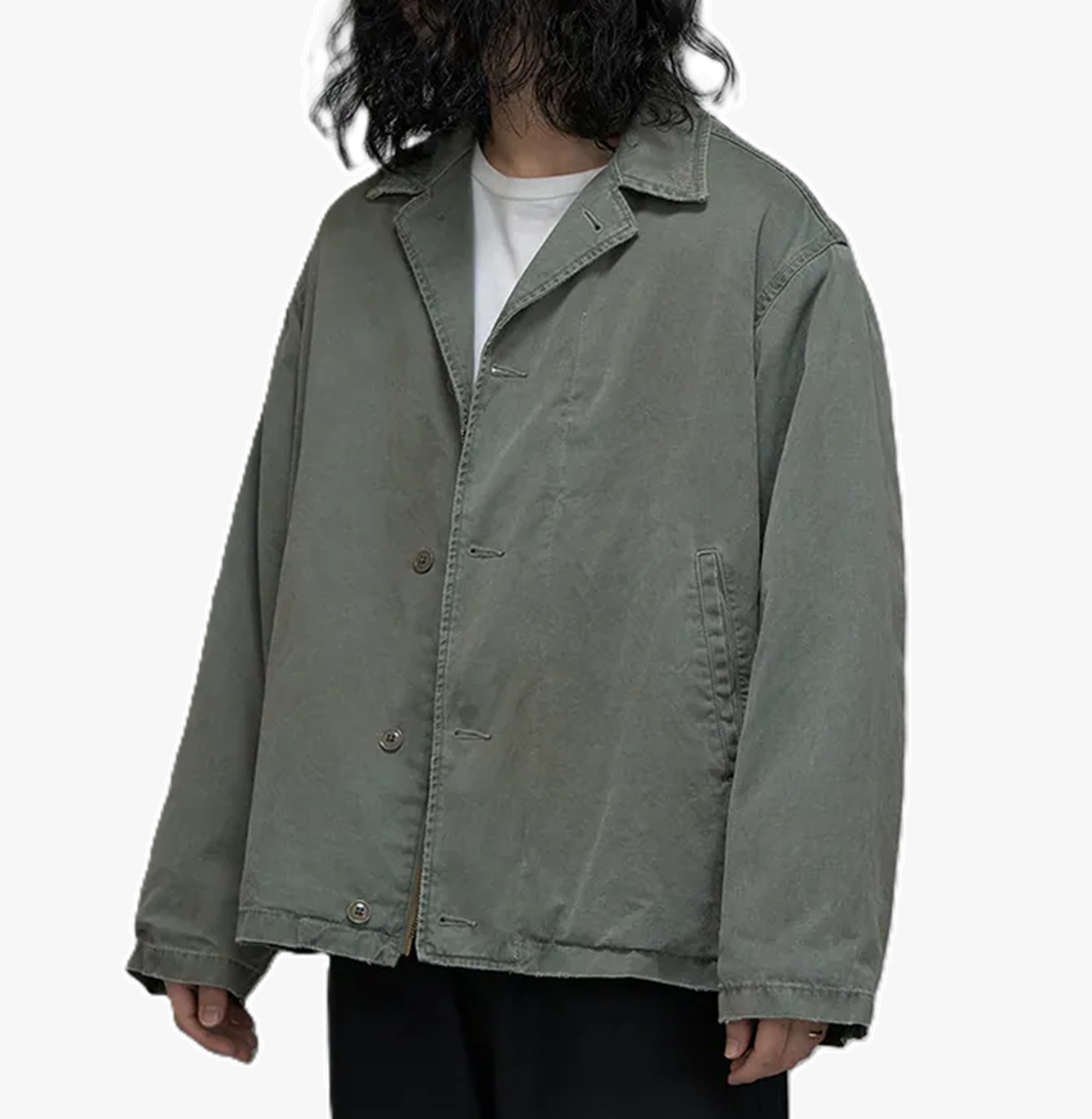 LAST PCS: A.PRESSE 2026 VINTAGE US NAVY N-4 DECK JACKET (26SAP-01-51) - SAGE PRE ORDER ITEM (預訂中)