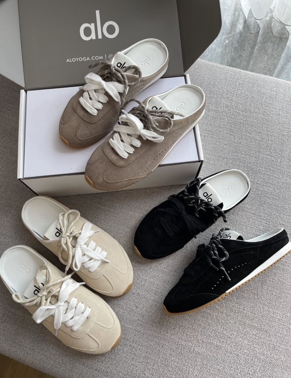 <穆勒也要miu風🤩>alo Sunset Sneaker Mule 懶人穆勒鞋 4色
