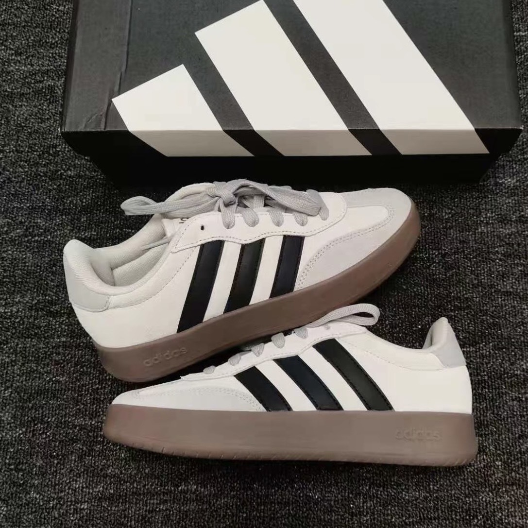 ADIDAS ORIGINALS BARREDA 米灰 焦糖厚底 德訓鞋 男女 休閒鞋 JQ4234