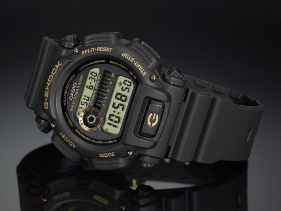 Casio G-Shock DW-9052GBX-1A9 黑金 經典 手錶 (香港行貨)