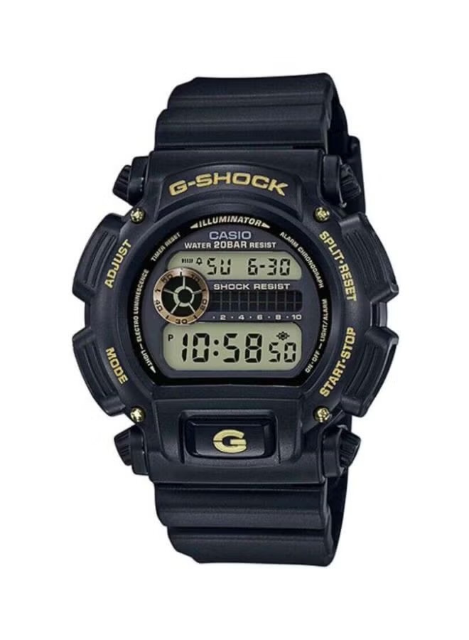 Casio G-Shock DW-9052GBX-1A9 黑金 經典 手錶 (香港行貨)