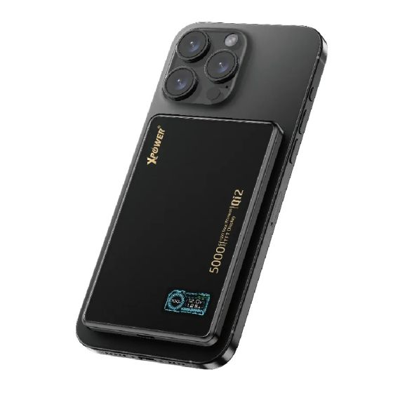 (3C認證版) XPower MagDigita5 5000mAh PD3.0+QI2 磁吸移動電源