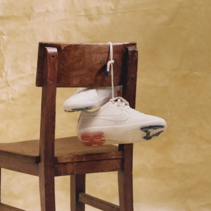 JACQUEMUS x NIKE CRYOSHOT 白 藍紅 足球鞋 世界盃 男鞋 IO0619-100